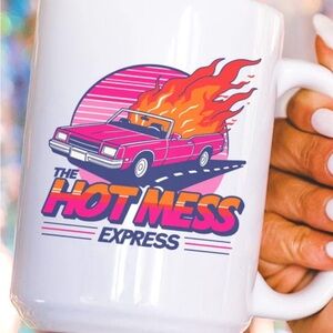 Hot Mess Express White Mug